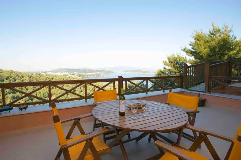 Villa Anemoessa private villa in Platanias, Skiathos - view photo 7670